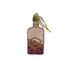 Werner Voss - Decorazione Natalizia per Albero di Natale Glass Pendant Gin Pink 10x15 cm (1 pz.)