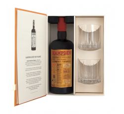 Hampden Distillery - Pure Single Jamaica Rum HLCF Classic Overproof Coffret + 2 Bicchieri 0,70 lt.