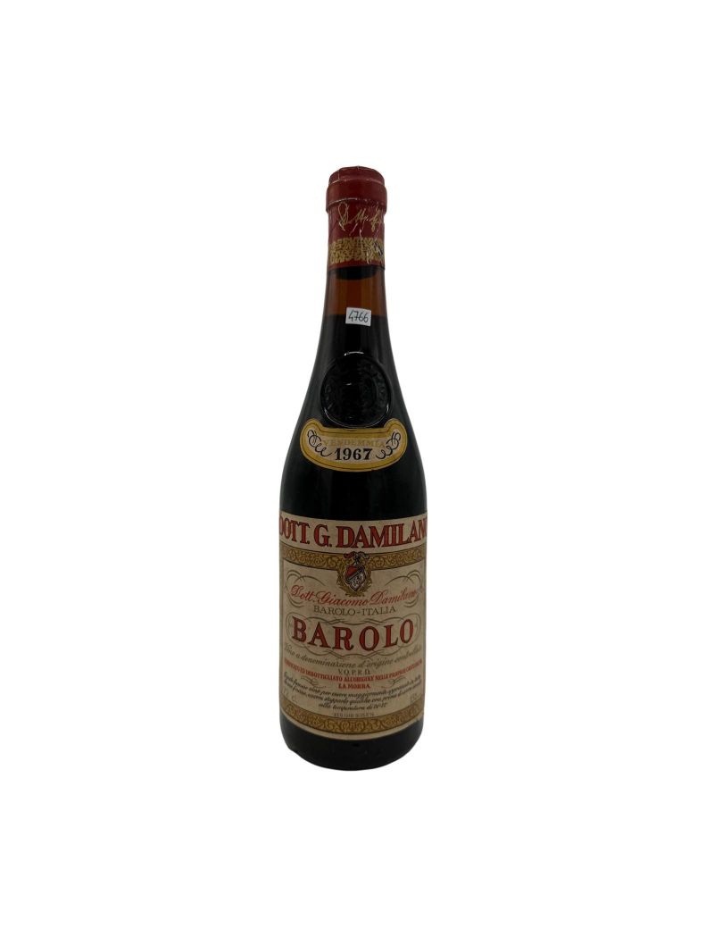 Vintage Bottle - Dott. Giacomo Damilano Barolo DOC 1967 0,72 lt. - COD. 4766