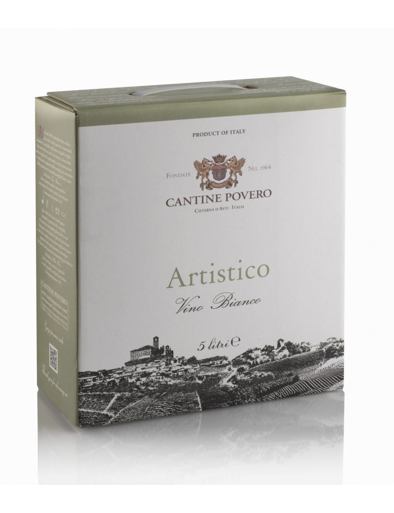 Cantine Povero - Bag In Box 5 lt. Vino Bianco da Uve Arneis "Artistico"
