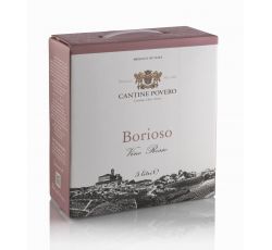 Cantine Povero - Bag In Box 5 lt. Vino Rosso da Uve Bonarda "Borioso"