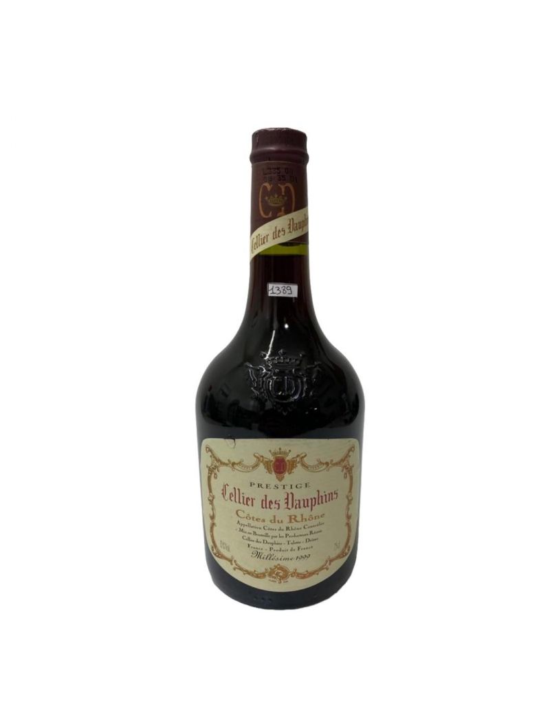 Vintage Bottle - Cellier Des Dauphins Cotes Du Rhone Prestige Millésime 1999 0,75 lt. - COD. 1389