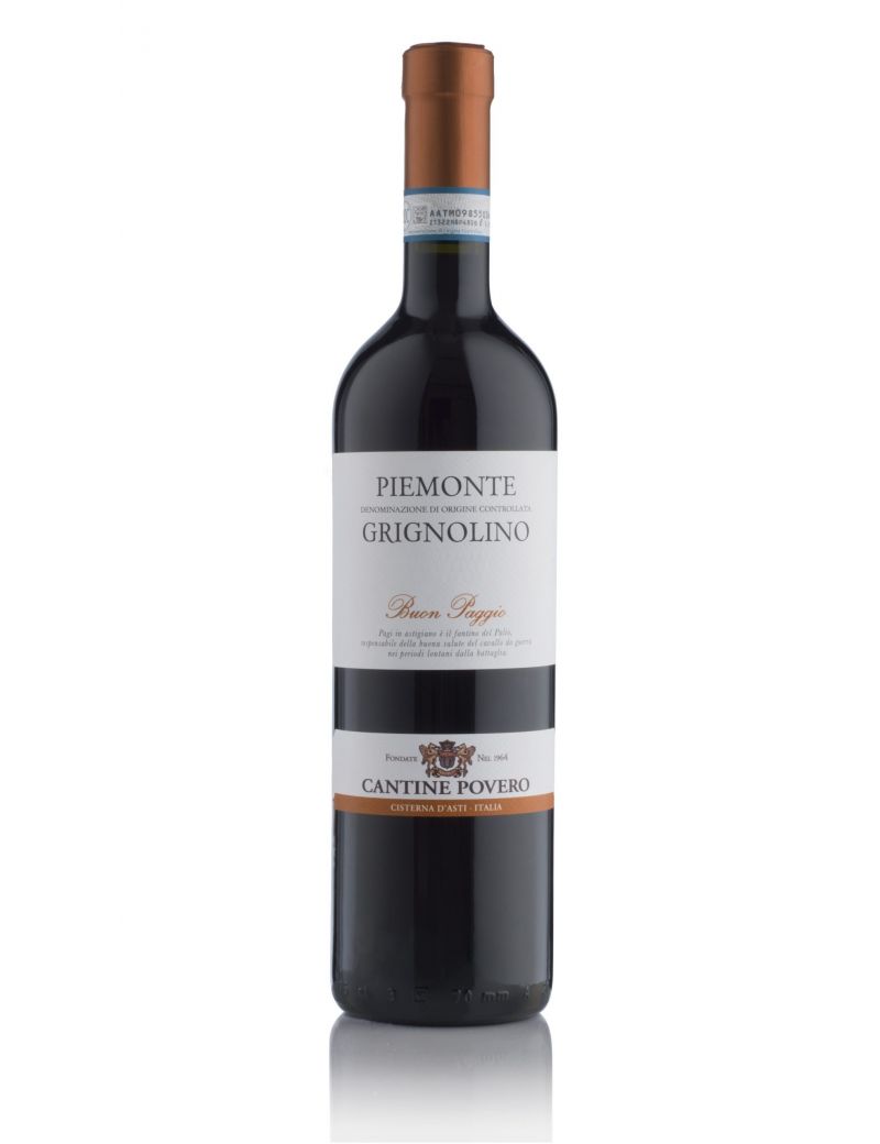Cantine Povero - Piemonte Grignolino DOC "Buon Paggio" 2022 0,75 lt. Cantine Povero - Piemonte Grignolino DOC "Buon Paggio" 2022 0,75 lt.