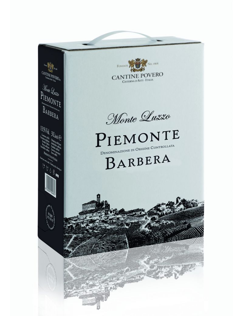 Cantine Povero - Bag In Box 3 lt. Piemonte Barbera DOC "Monte Luzzo" Cantine Povero - Bag In Box 3 lt. Piemonte Barbera DOC "Monte Luzzo"
