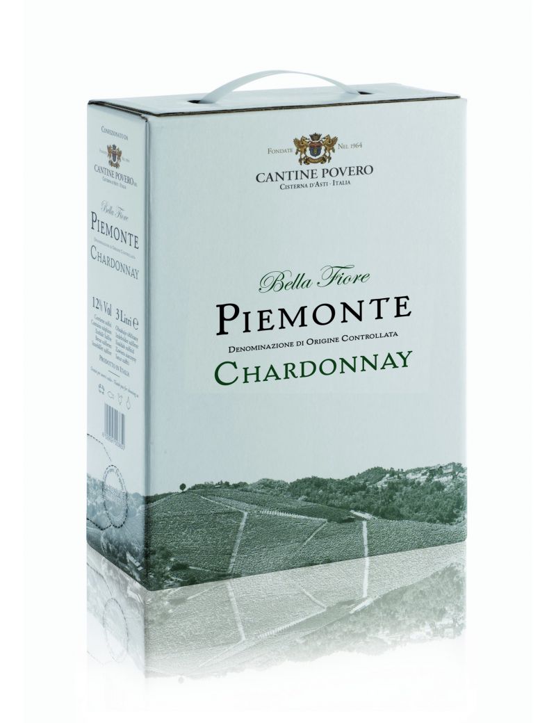 Cantine Povero - Bag In Box 3 lt. Piemonte Chardonnay DOC "Bella Fiore" Cantine Povero - Bag In Box 3 lt. Piemonte Chardonnay DOC "Bella Fiore"