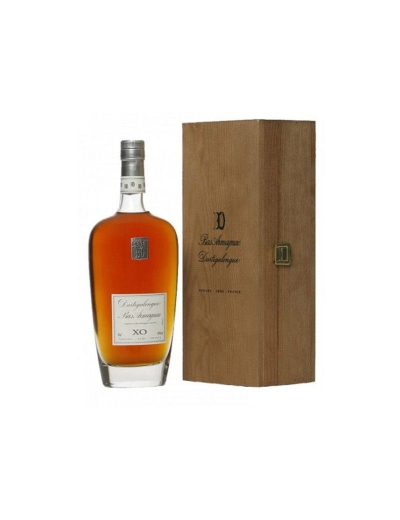 Dartigalongue - Bas Armagnac XO Caraffa Diva 0,70 lt. + Box Legno