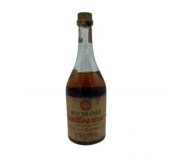 Vintage Bottle - Sis Old Brandy "Cavallino Rosso" Distillato di Vino VSOP invecchiato 5 anni 0,75 lt. - COD. 6274