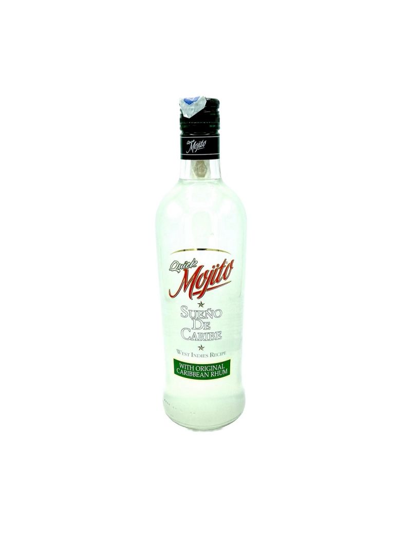 Quick Mojito - Sueno de Caribe With Original Caribbean Rhum 0,70 lt. Quick Mojito - Sueno de Caribe With Original Caribbean Rhum 0,70 lt.