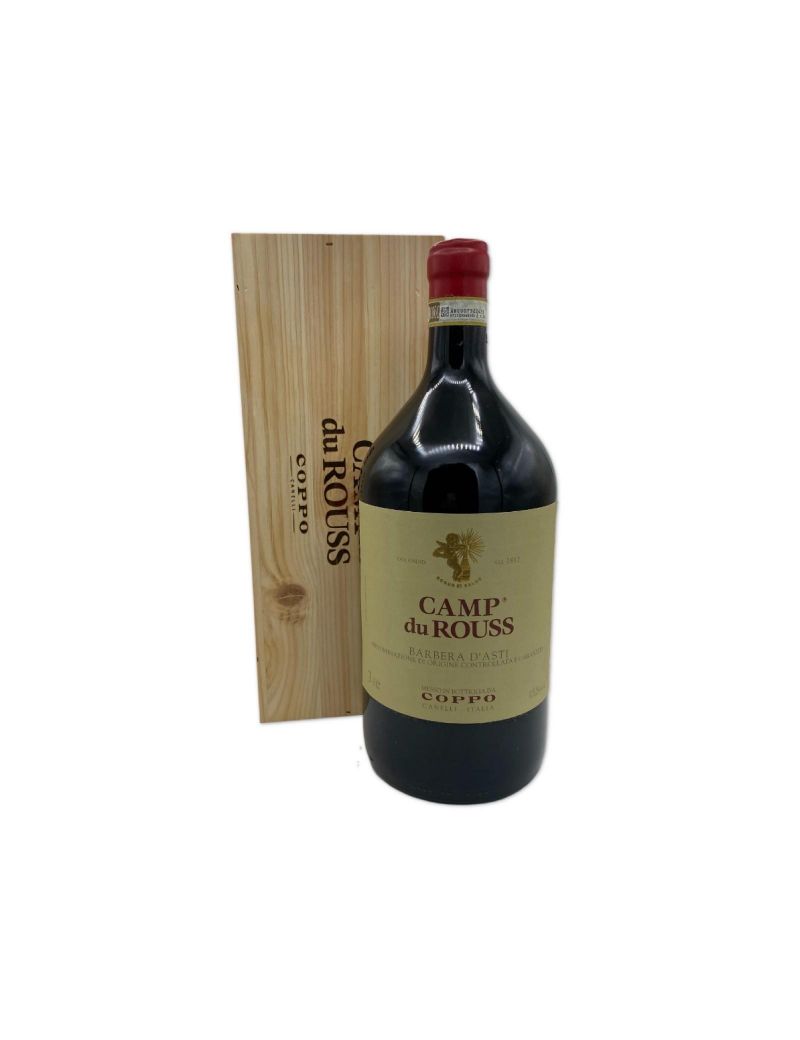 Coppo - Barbera d'Asti Superiore DOCG "Camp du Rouss" 2021 3 lt. JEROBOAM + Box Legno