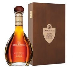 Distilleria Dellavalle - Grappa Affinata in Botti da Malvasia 2007 0,70 lt. + Box Legno
