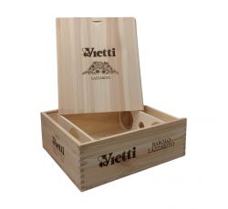Cassetta Legno VUOTA Vietti Barolo Lazzarito da 3 bottiglie