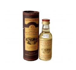 Glenmorangie - Single Highland Malt Scotch Whisky 10 y miniature 5 CL + Box - COD. 5651