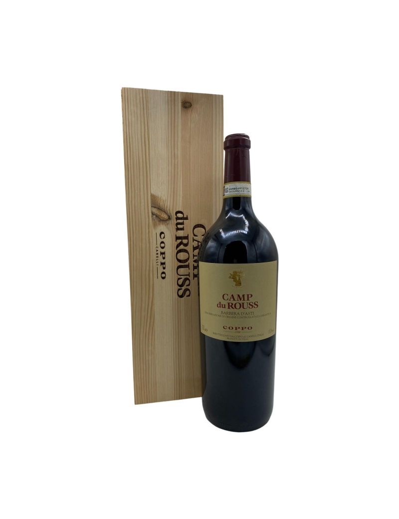 Coppo - Barbera d'Asti Superiore DOCG "Camp du Rouss" 2022 1,5 lt. MAGNUM + Box Legno