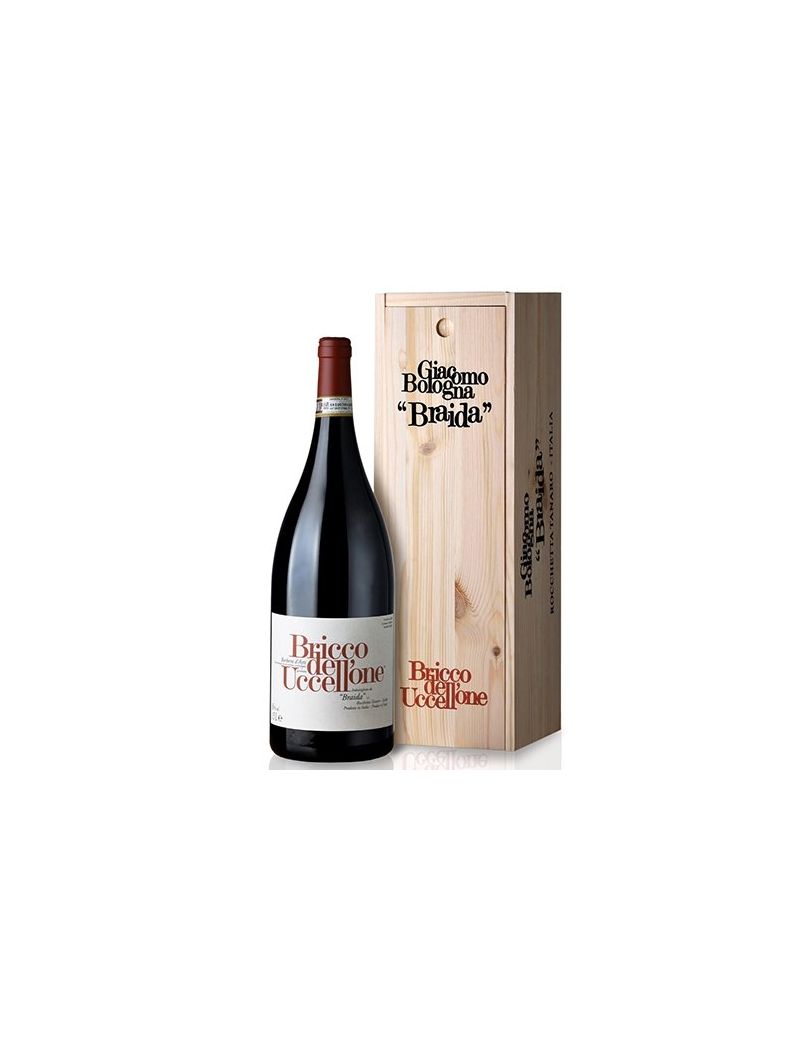 Braida Giacomo Bologna - Barbera d'Asti Superiore DOCG "Bricco dell'Uccellone" 2021 1,5 lt. MAGNUM + Box Legno