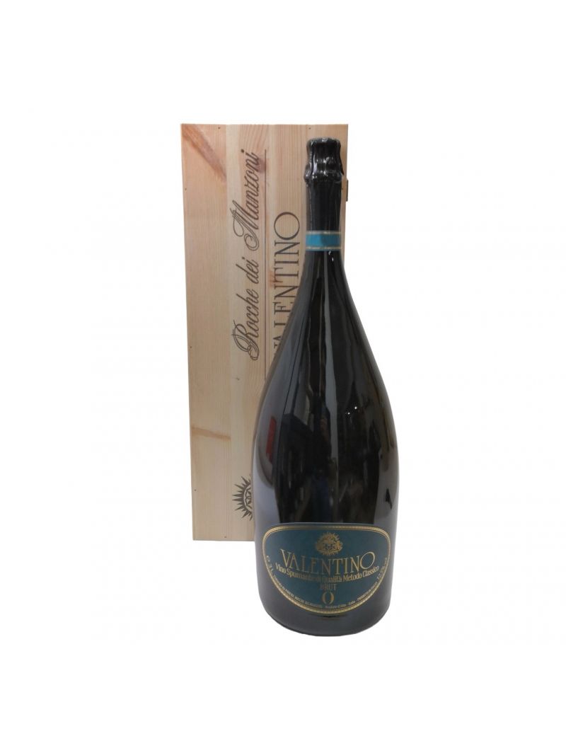 Podere Rocche dei Manzoni - Metodo Classico Valentino "Brut Zero" 2010 3 lt. JEROBOAM + Box Legno Podere Rocche dei Manzoni - Metodo Classico Valentino "Brut Zero" 2010 3 lt. JEROBOAM + Box Legno