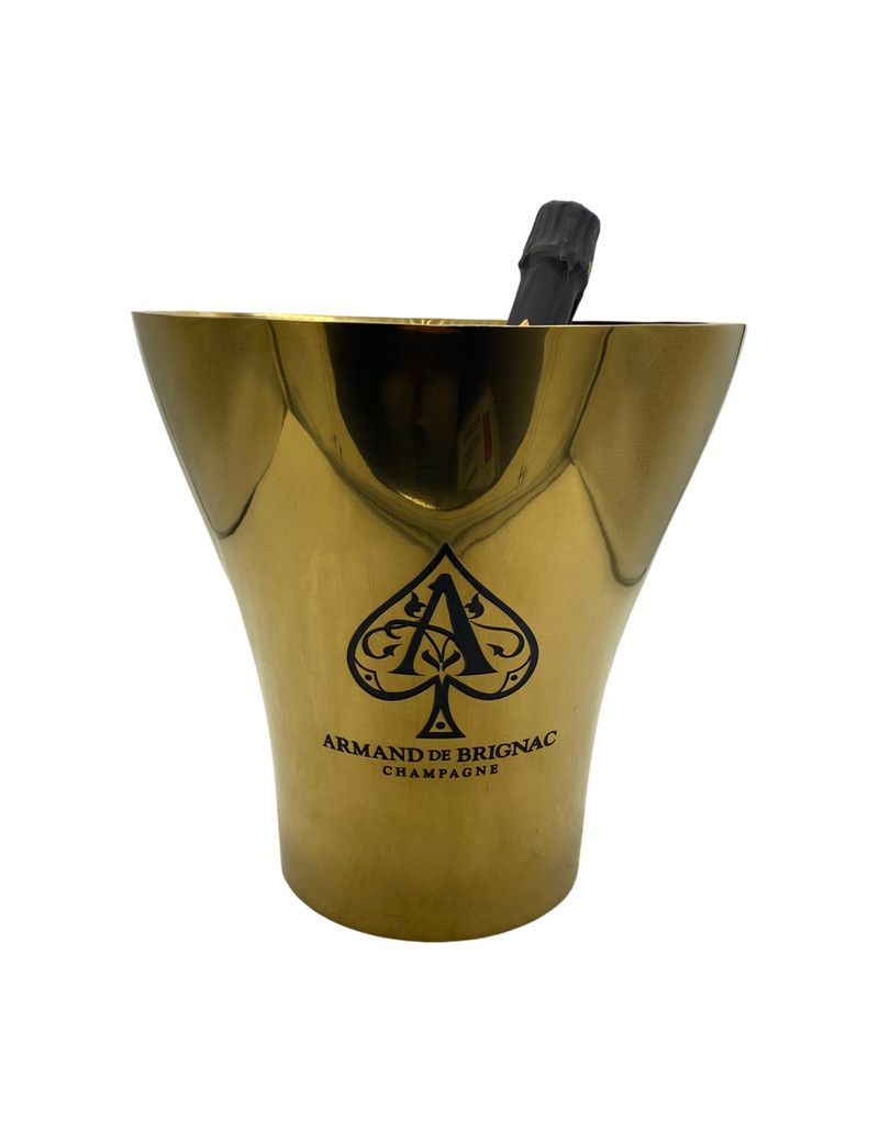 Secchiello Glacette Champagne Cattier Armand de Brignac Gold