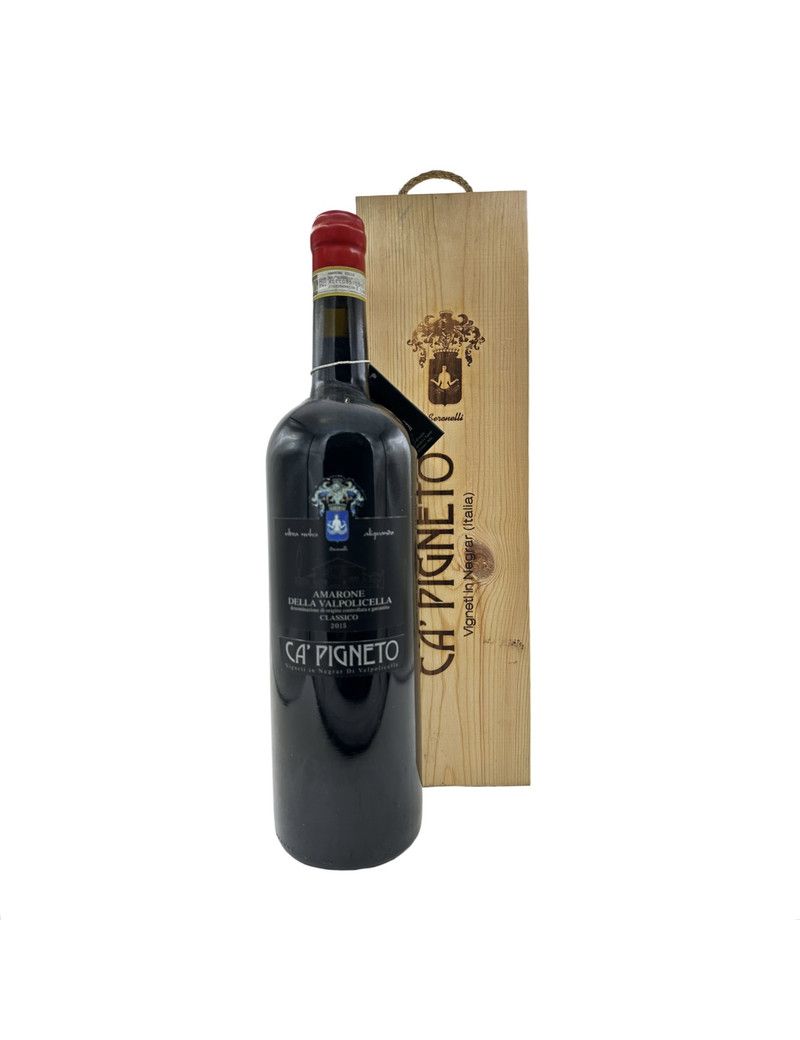 Ca' Pigneto - Amarone della Valpolicella Classico DOCG 2015 1,5 lt. MAGNUM + Box Legno