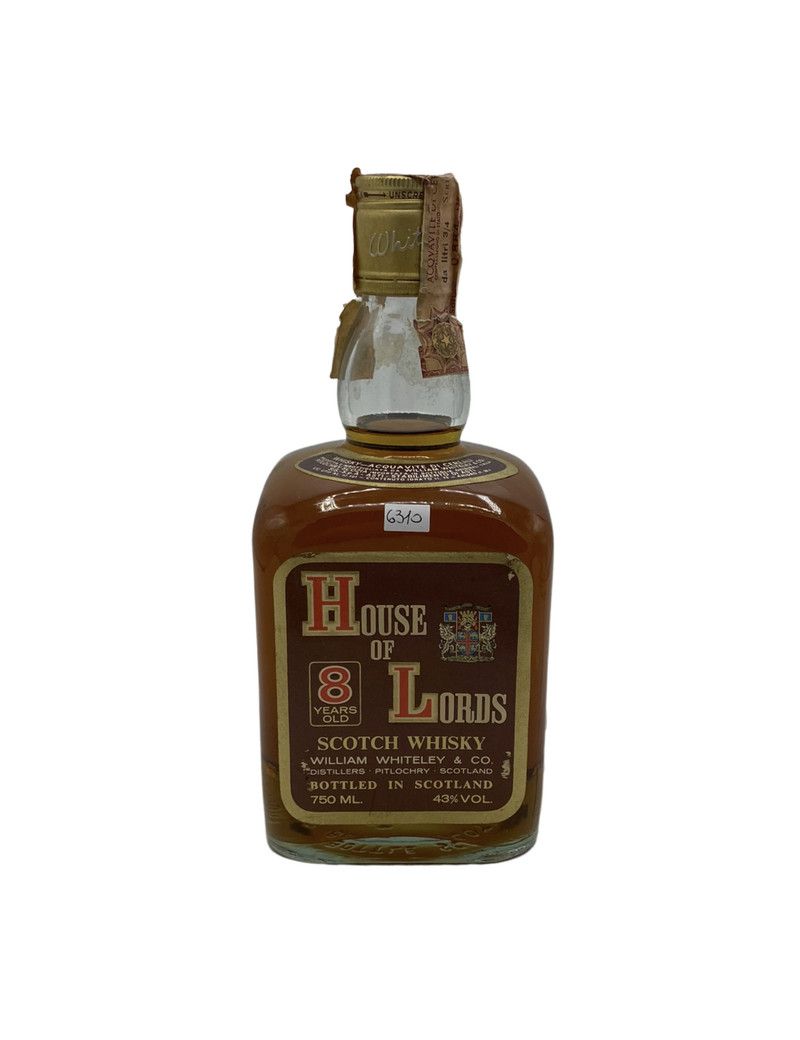 William Whiteley - Scotch Whisky House of Lords 8 y 0,75 lt. SIS spa import - COD. 6310