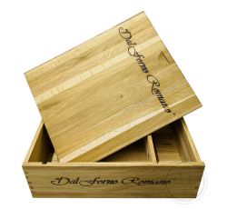 Cassetta Legno VUOTA Romano Dal Forno Amarone da 3 Bottiglie