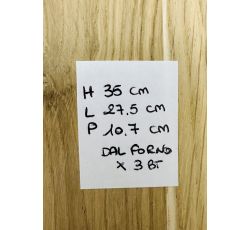 Cassetta Legno VUOTA Romano Dal Forno Amarone da 3 Bottiglie