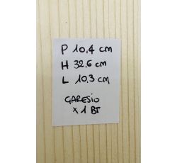 Cassetta Legno VUOTA Garesio da 1 bottiglia