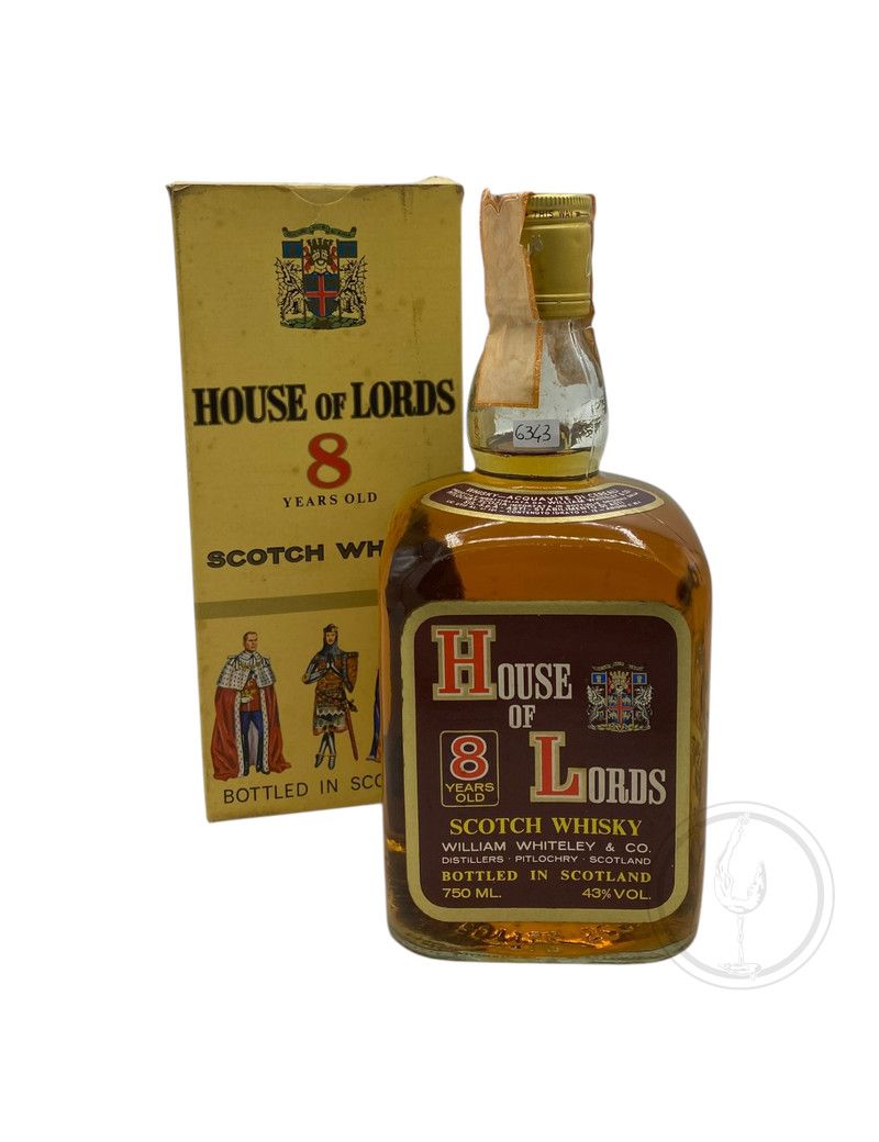 William Whiteley - Scotch Whisky House of Lords 8 y 0,75 lt. + Box SIS spa import - COD. 6243