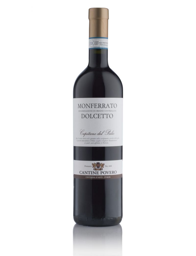 Cantine Povero - Monferrato Dolcetto DOC "Capitano del Palio" 2023 0,75 lt.