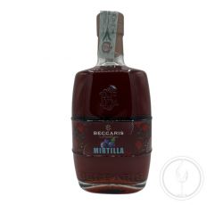 Beccaris - "Linea Aromatizzate" Grappa al Mirtillo "Mirtilla" 0,70 lt.