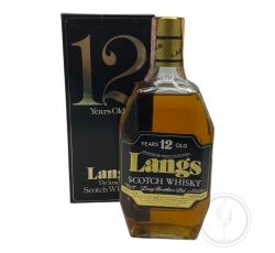 Lang Brothers - Scotch Whisky Langs 12 y 0,75 lt. + Box Gnudi Import - COD. 6391