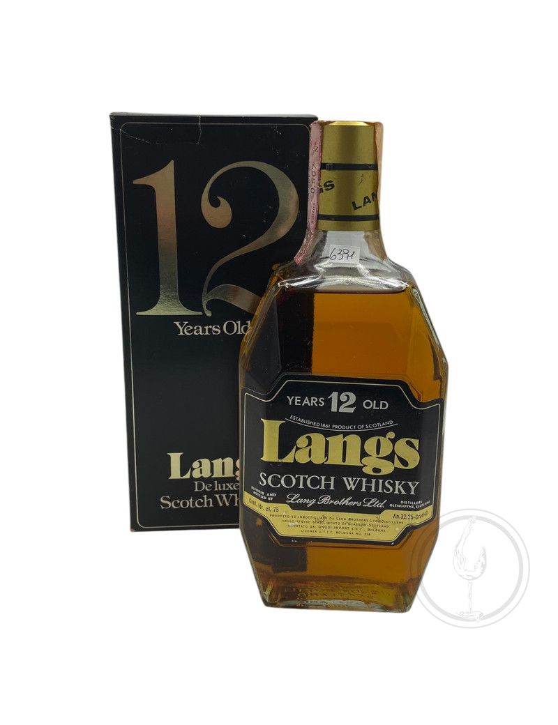 Lang Brothers - Scotch Whisky Langs 12 y 0,75 lt. + Box Gnudi Import - COD. 6391 Lang Brothers - Scotch Whisky Langs 12 y 0,75 lt. + Box Gnudi Import - COD. 6391