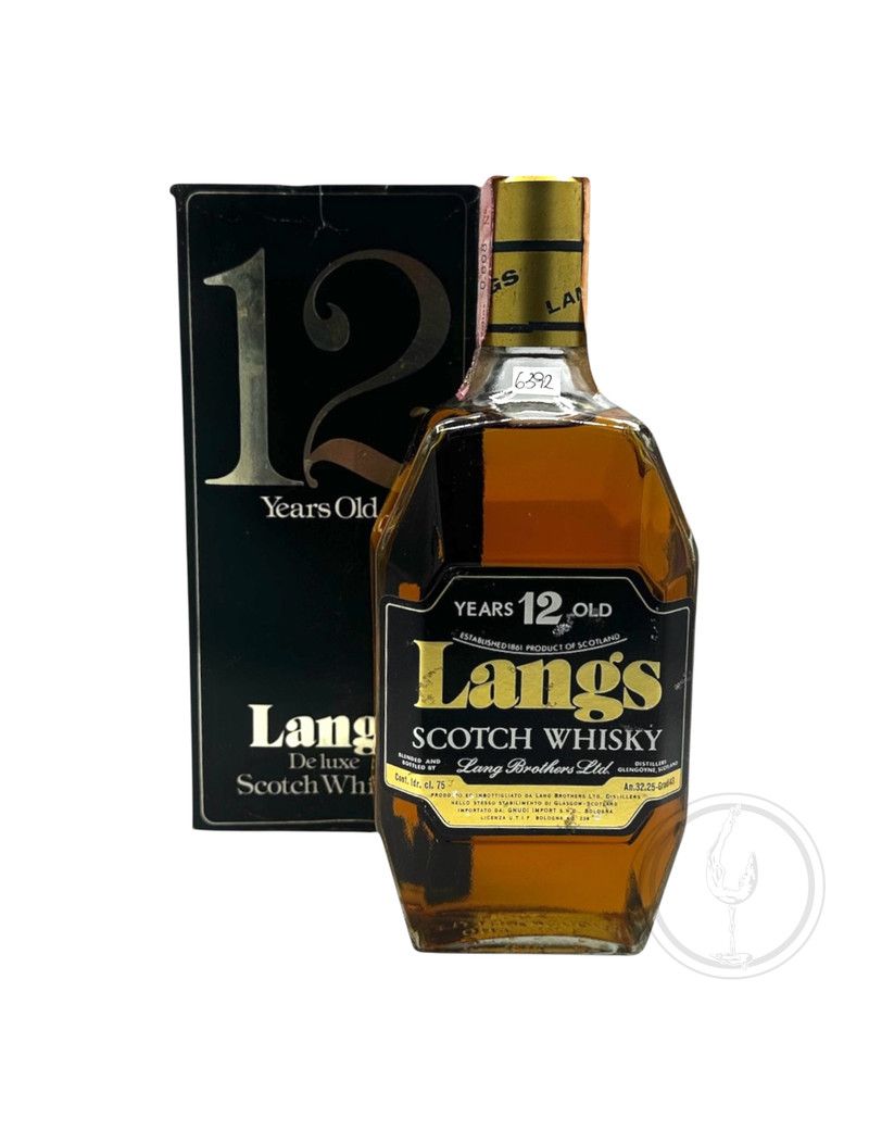 Lang Brothers - Scotch Whisky Langs 12 y 0,75 lt. + Box Gnudi Import - COD. 6392 Lang Brothers - Scotch Whisky Langs 12 y 0,75 lt. + Box Gnudi Import - COD. 6392