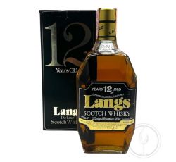 Lang Brothers - Scotch Whisky Langs 12 y 0,75 lt. + Box Gnudi Import - COD. 6392