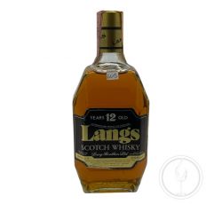 Lang Brothers - Scotch Whisky Langs 12 y 0,75 lt. Gnudi Import - COD. 6413