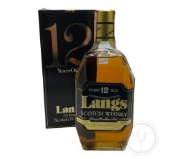 Lang Brothers - Scotch Whisky Langs 12 y 0,75 lt. + Box Gnudi Import - COD. 6417