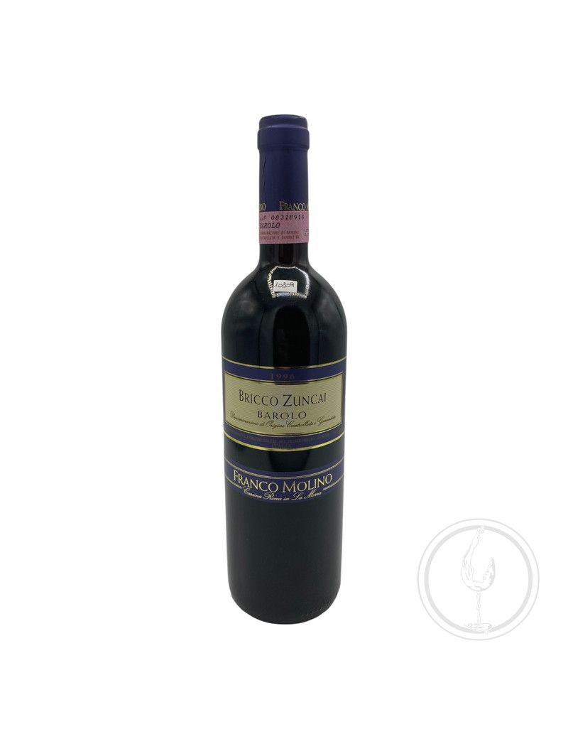 Vintage Bottle - Franco Molino Barolo DOCG "Bricco Zuncai" 1996 0,75 lt. - COD. 10809