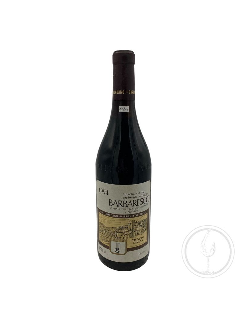 Vintage Bottle - Luigi Giordano Barbaresco DOCG "Vigneto Cavana" 1994 0,75 lt. - COD. 10815