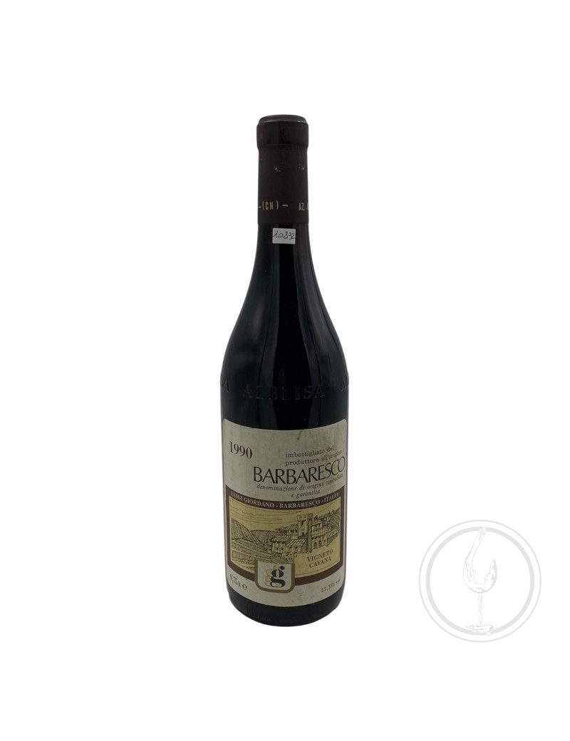 Vintage Bottle - Luigi Giordano Barbaresco DOCG "Vigneto Cavana" 1990 0,75 lt. - COD. 10832