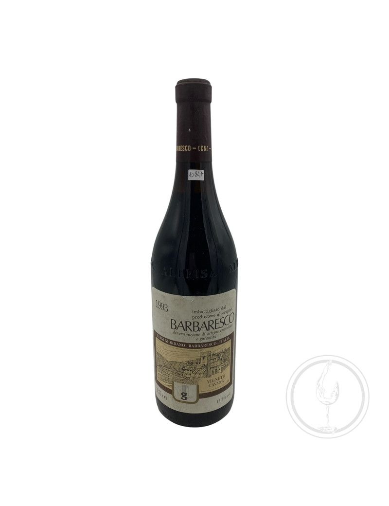 Vintage Bottle - Luigi Giordano Barbaresco DOCG "Vigneto Cavana" 1993 0,75 lt. - COD. 10847