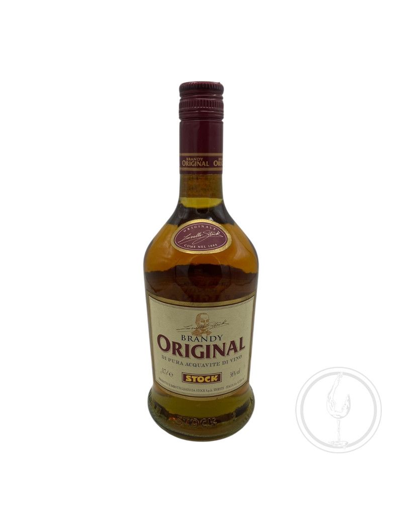 Stock - Brandy Original di Pura Acquavite di Vino 0,70 lt. Stock - Brandy Original di Pura Acquavite di Vino 0,70 lt.