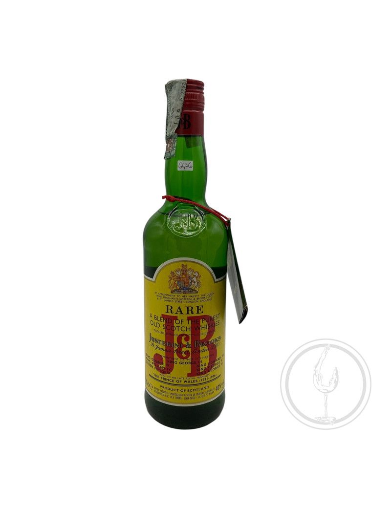 Vintage Bottle - Rare a Blend of the Purest Old Scotch Whiskies J&B 0,70 lt. F&C Import - COD. 6049 Vintage Bottle - Rare a Blend of the Purest Old Scotch Whiskies J&B 0,70 lt. F&C Import - COD. 6049
