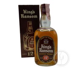 William Whiteley - King's Ransom Scotch Whisky 12 y 0,75 lt. + Box (old version) - COD. 6490