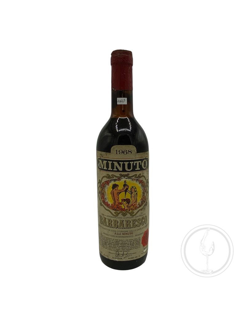 Vintage Bottle - F.lli Minuto Barbaresco DOC 1971 0,72 lt. - COD. 10903 Vintage Bottle - F.lli Minuto Barbaresco DOC 1971 0,72 lt. - COD. 10903