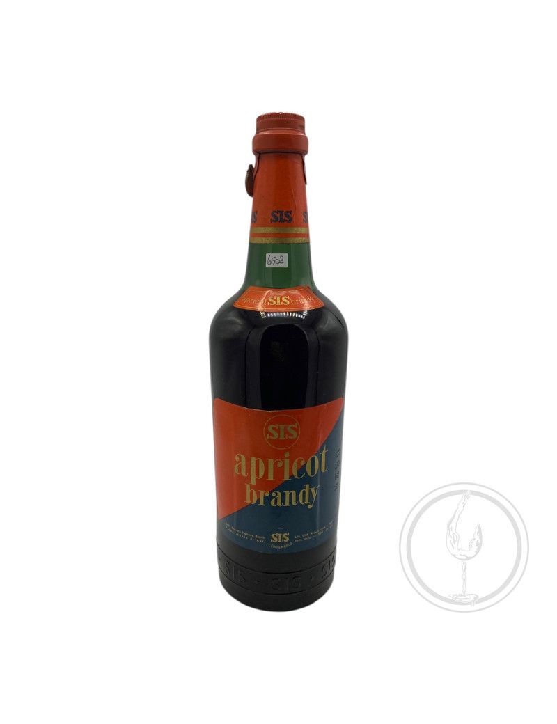 Vintage Bottle - Sis Apricot Brandy 1 lt. SIGILLO STELLA - COD. 6508 Vintage Bottle - Sis Apricot Brandy 1 lt. SIGILLO STELLA - COD. 6508