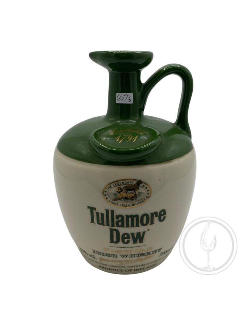 Vintage Bottle - Tullamore Dew Finest Old Irish Whiskey Ceramic 0,70 lt. - COD. 6523 Vintage Bottle - Tullamore Dew Finest Old Irish Whiskey Ceramic 0,70 lt. - COD. 6523