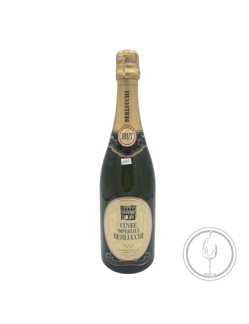 Vintage Bottle - Berlucchi Cuvee Imperiale Brut vecchia sboccatura 0,75 lt. - COD. 2797
