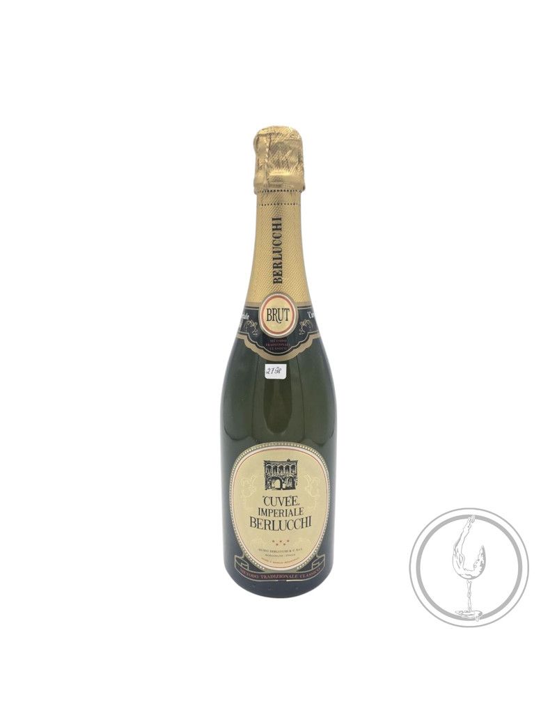 Vintage Bottle - Berlucchi Cuvee Imperiale Brut vecchia sboccatura 0,75 lt. - COD. 2798