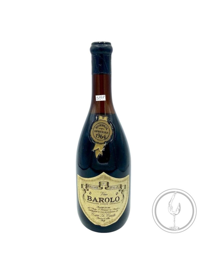 Vintage Bottle - Az. Cav. G. Ceste Barolo Riserva Speciale DOC 1964 0,72 lt. - COD. 3197