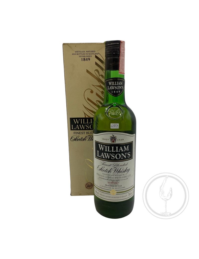 William Lawson's - Finest Blended Whisky 0,70 lt. + Carton Box (ruined) - COD. 6557 William Lawson's - Finest Blended Whisky 0,70 lt. + Carton Box (ruined) - COD. 6557