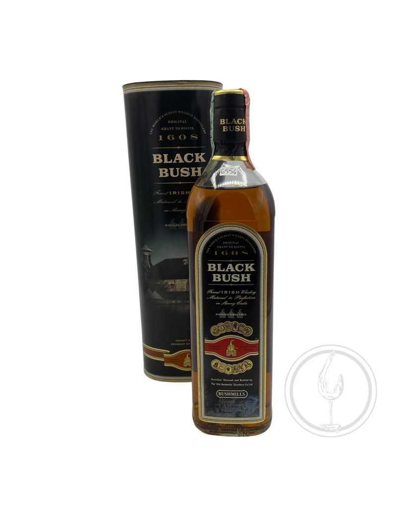 The Old Bushmills Distillery - Finest Irish Whisky Black Bush 0,70 lt. + Box - COD. 6564
