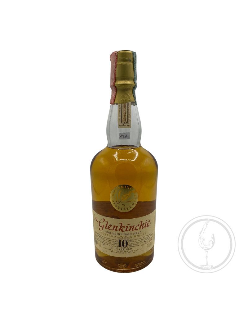 Glenkinchie -  Lowland Scotch Whisky Glenkinchie 10 y 0,70 lt. RUINED LABEL (old version) - COD. 6561
